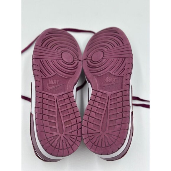 Nike Dunk Low Team Red White Leather DD1503-108 Size 8.5 - Picture 7 of 12